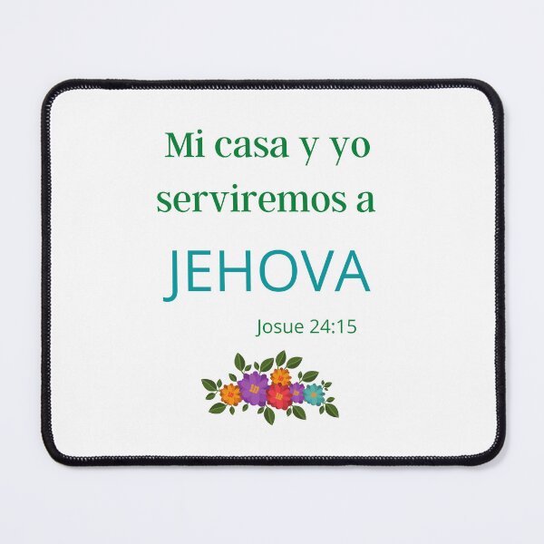 Item preview, My house and I will serve Jehovah, (in Spanish) designed and sold by Tienda-Vane.