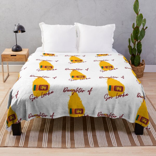 Item preview, Daughter of Sri Lanka Map Flag designed and sold by NovawayDirect.