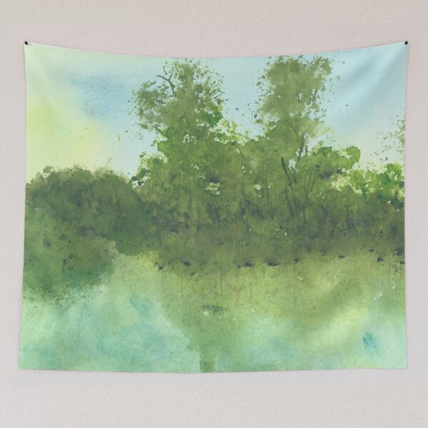 Item preview, Amazon River, original watercolor designed and sold by SharonRoseR.