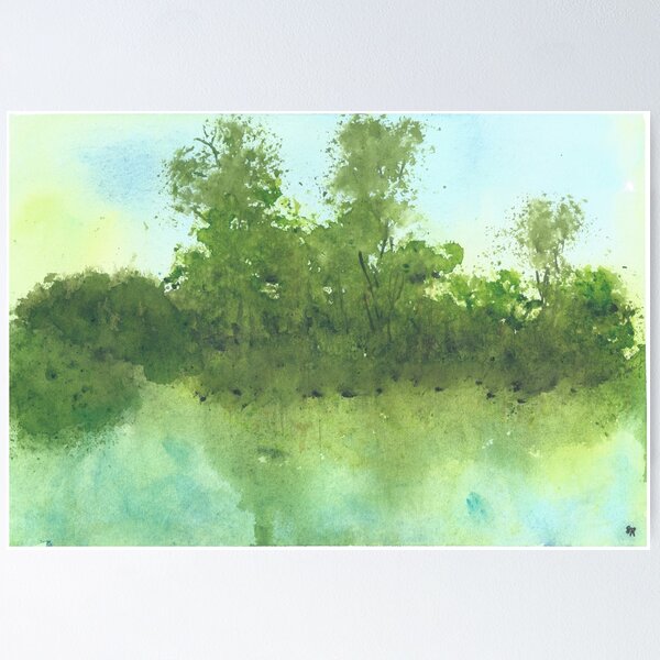 Item preview, Amazon River, original watercolor designed and sold by SharonRoseR.
