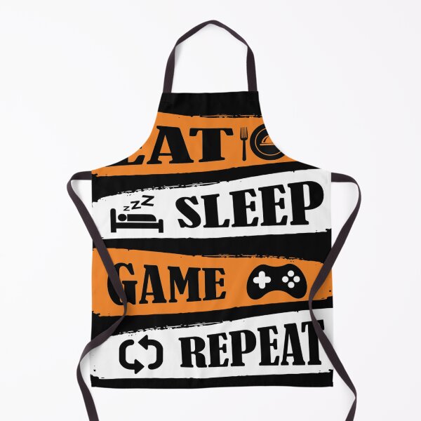 Item preview, Eat Sleep Game Repeat designed and sold by BeilMaro.