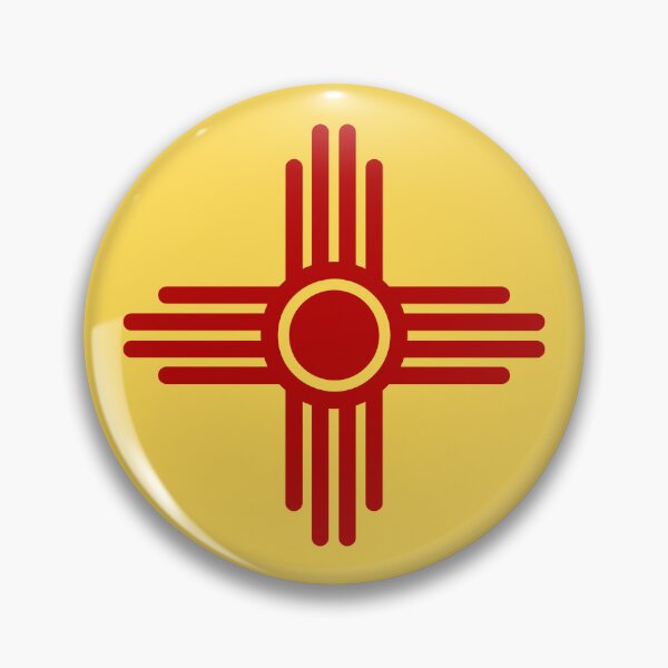 Item preview, Zia Sun, Symbol, New Mexico, Flag designed and sold by nitty-gritty.