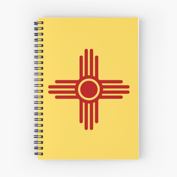 Item preview, Zia Sun, Symbol, New Mexico, Flag designed and sold by nitty-gritty.