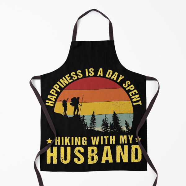 Item preview, Happiness Is A Day Spent Hiking With My Husband designed and sold by amishacreates.