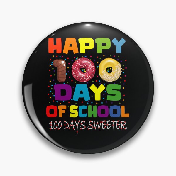 Item preview, Happy 100 Days Of School , doughnut, Kids, Boys Girls  designed and sold by Artisan   Kimo.