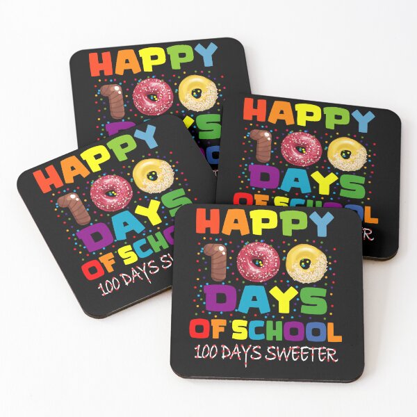 Item preview, Happy 100 Days Of School , doughnut, Kids, Boys Girls  designed and sold by Artisan   Kimo.