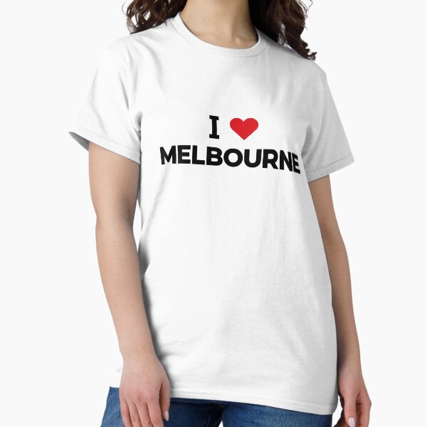 Vista previa del artículo con la obra «me encanta melbourne», diseñado y vendido por Moyanana.