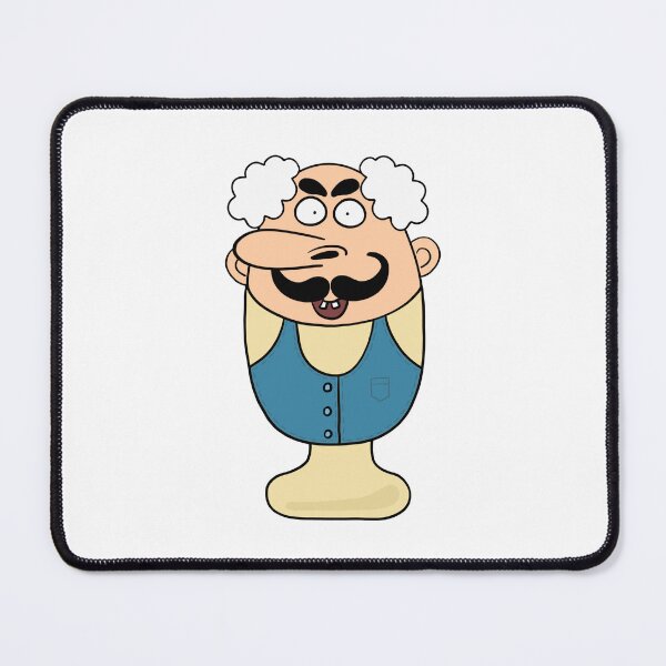 Item preview, Boiled Egg With Moustache designed and sold by DoodleSwarm.