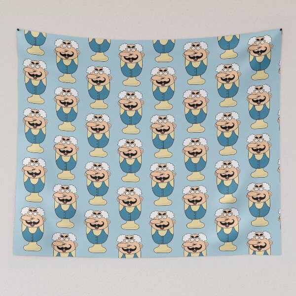 Item preview, Boiled Egg With Moustache designed and sold by DoodleSwarm.