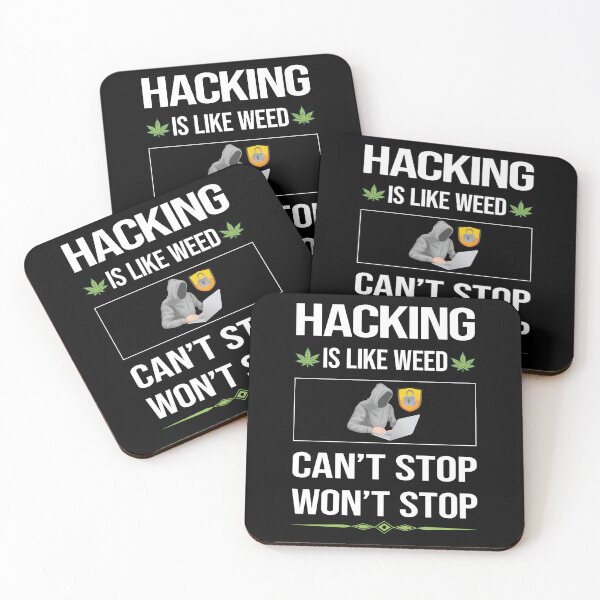 Item preview, Funny Can't Stop Hacking Hack Hacker designed and sold by ArydeaNoriega.