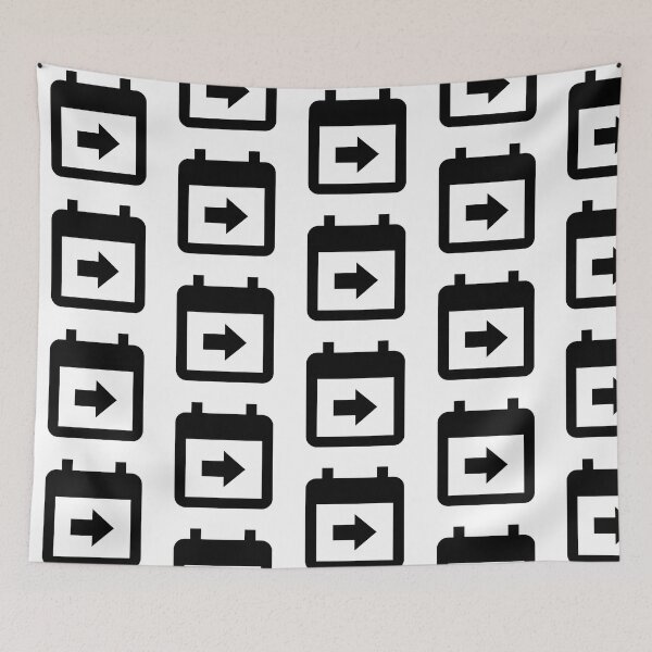 Item preview, MDI calendar-arrow-right designed and sold by GnarlyFurtardo.