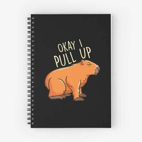 Item preview, Okay I Pull Up Capybara Funny Animal Meme designed and sold by Dressed For  Duty.
