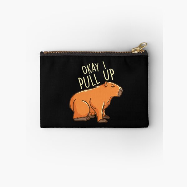 Item preview, Okay I Pull Up Capybara Funny Animal Meme designed and sold by Dressed For  Duty.