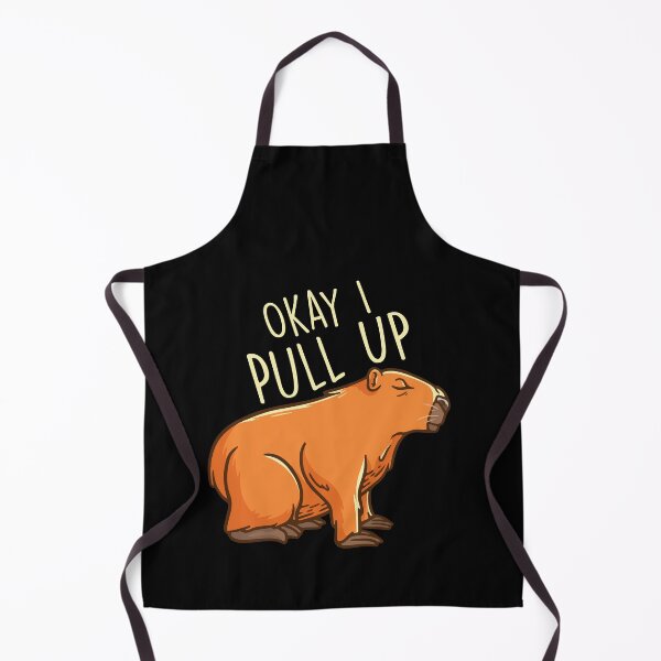 Item preview, Okay I Pull Up Capybara Funny Animal Meme designed and sold by Dressed For  Duty.