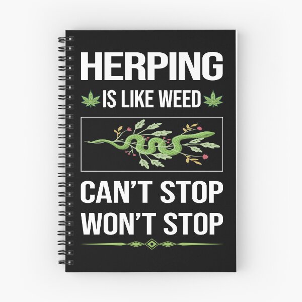 Item preview, Funny Can't Stop Herping Herpetologist Herpetology Herp Herps Herper designed and sold by ArydeaNoriega.