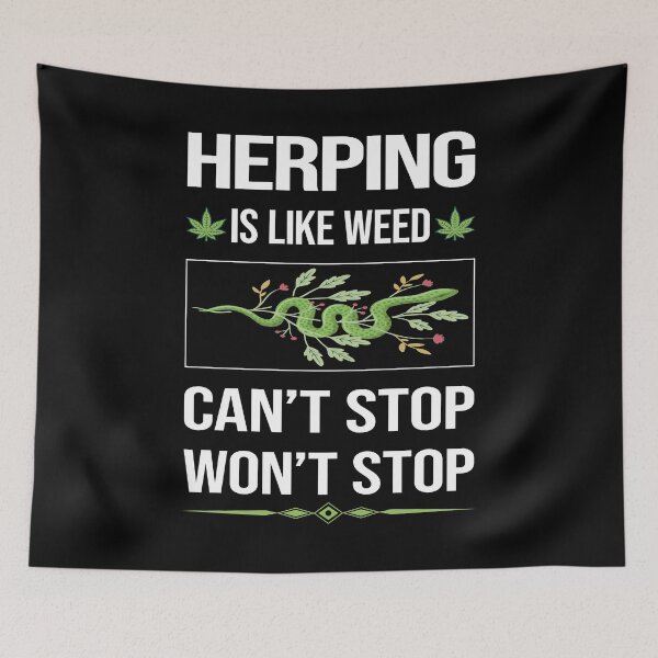 Item preview, Funny Can't Stop Herping Herpetologist Herpetology Herp Herps Herper designed and sold by ArydeaNoriega.