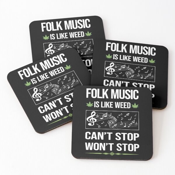 Item preview, Funny Can't Stop Folk Music designed and sold by ArydeaNoriega.