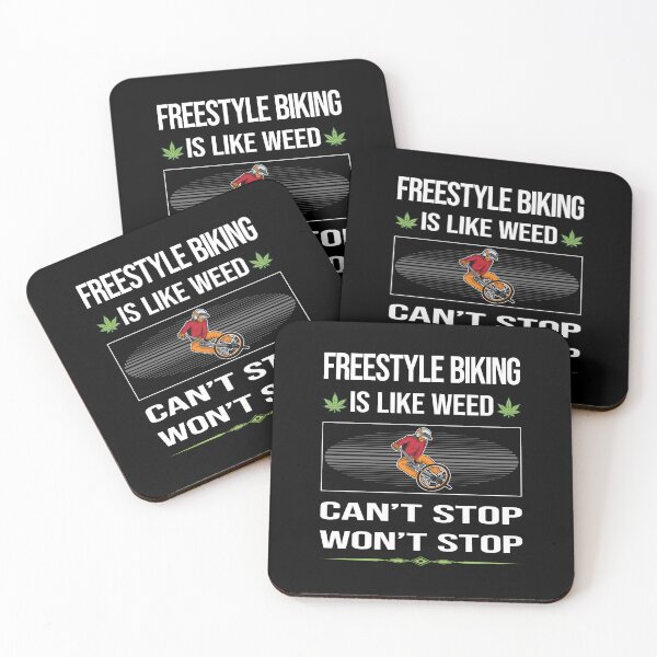 Item preview, Funny Can't Stop Freestyle Biking designed and sold by ArydeaNoriega.