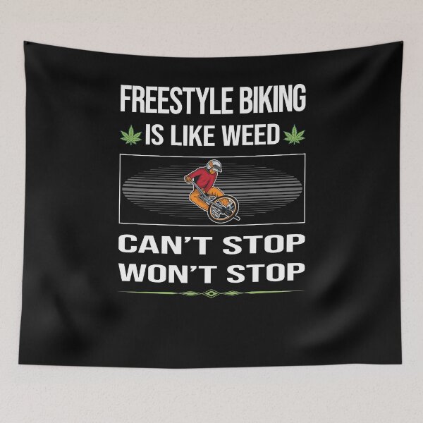 Item preview, Funny Can't Stop Freestyle Biking designed and sold by ArydeaNoriega.