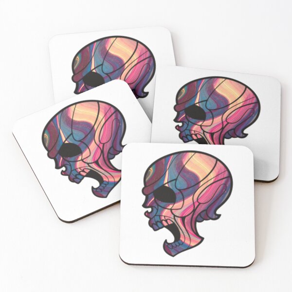Item preview, Marbled Skull designed and sold by BuzzySpaceBee.