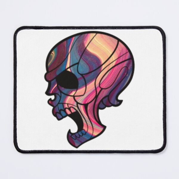 Item preview, Marbled Skull designed and sold by BuzzySpaceBee.