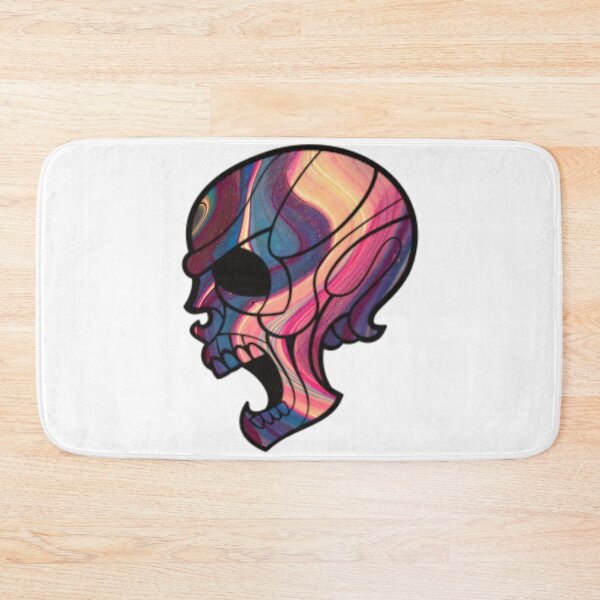 Item preview, Marbled Skull designed and sold by BuzzySpaceBee.
