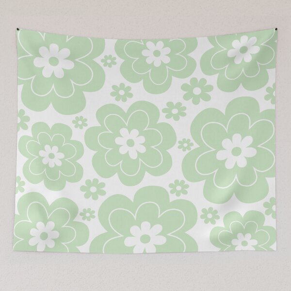 Item preview, Retro Flower Pattern 545 designed and sold by tonymagnerart.
