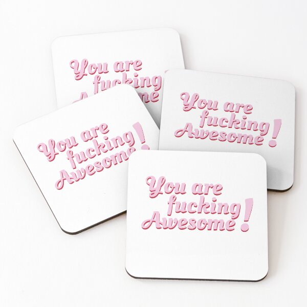 Item preview, You are fucking awesome ! - Affirmation designed and sold by Be Bold..