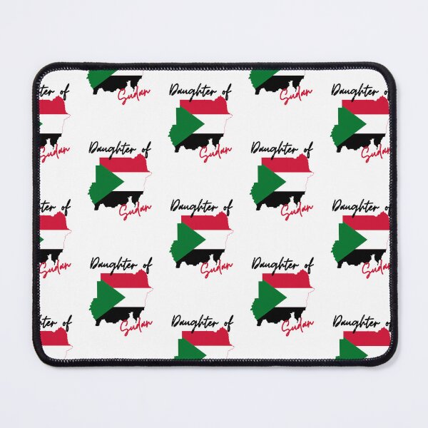 Item preview, Daughter of Sudan Map Flag designed and sold by NovawayDirect.