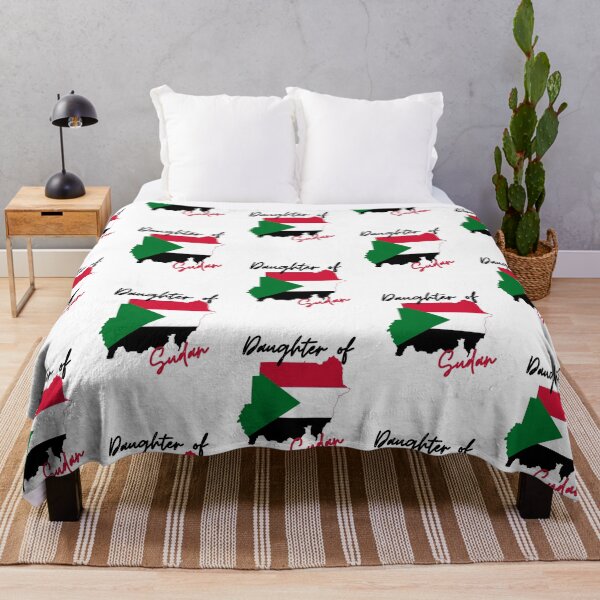 Item preview, Daughter of Sudan Map Flag designed and sold by NovawayDirect.