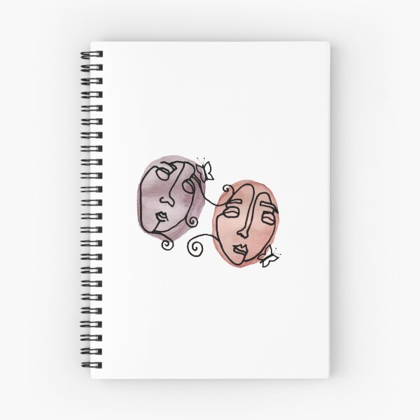 Item preview, Abstract Faces (With Butterflies) designed and sold by gigi009.