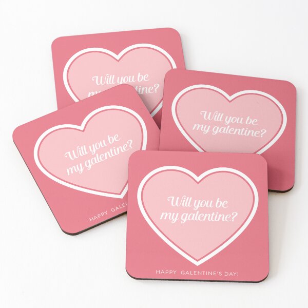 Item preview, Will you be my galentine designed and sold by DimkeDesign.