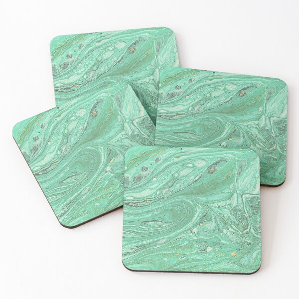 Item preview, Turquoise Marbled Earthy Textured Background | Painted Watercolor Texture designed and sold by MiaDelelai.