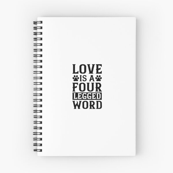 Item preview, Love is a four legged word.Funny Dog Design For Dog Lover. designed and sold by cartyourchoice.