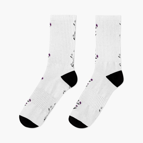 Item preview, Subtle Asexual Pride Daisy Sprig designed and sold by failephant-art.