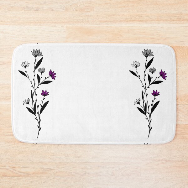 Item preview, Subtle Asexual Pride Daisy Sprig designed and sold by failephant-art.
