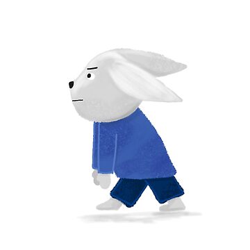Artwork thumbnail, Bad Mood Rabbit by Mateja Lukežič