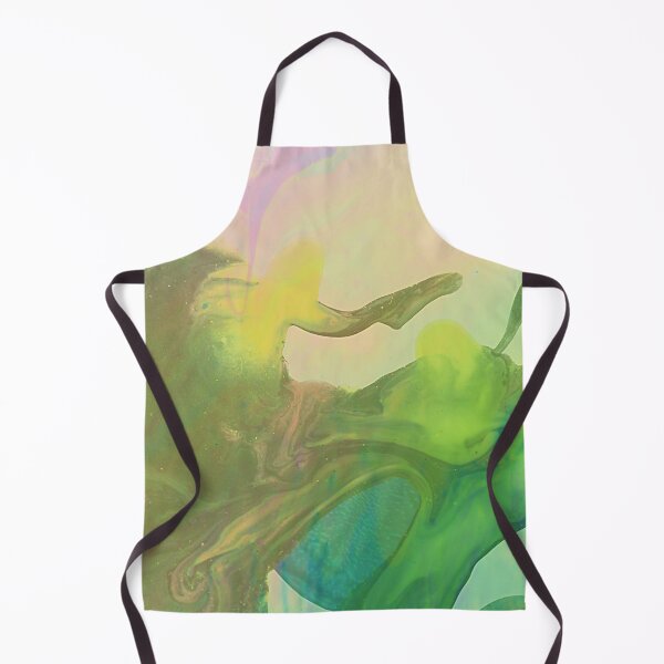 Item preview, Green Neon Marbled Earthy Textured Background | Painted Watercolor Texture designed and sold by MiaDelelai.