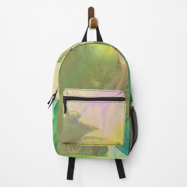 Item preview, Green Neon Marbled Earthy Textured Background | Painted Watercolor Texture designed and sold by MiaDelelai.