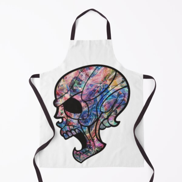Item preview, Galaxy Marbled Skull designed and sold by BuzzySpaceBee.