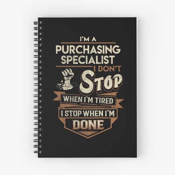Item preview, Purchasing Specialist T Shirt - I Stop When Done Job Gift Item Tee designed and sold by natalinedk.