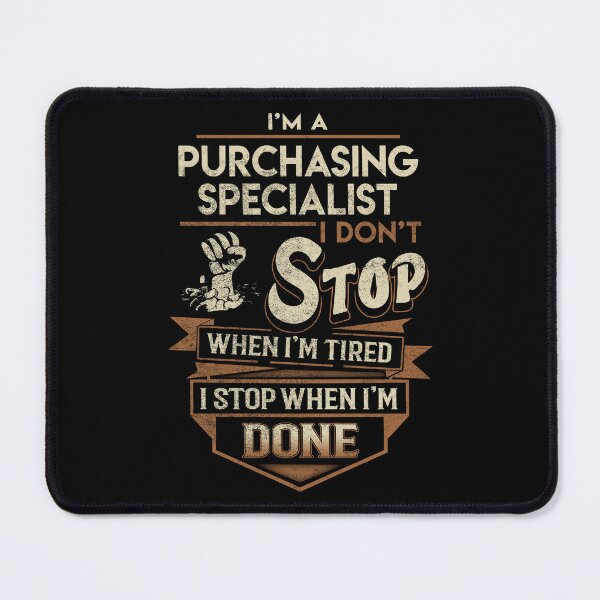 Item preview, Purchasing Specialist T Shirt - I Stop When Done Job Gift Item Tee designed and sold by natalinedk.