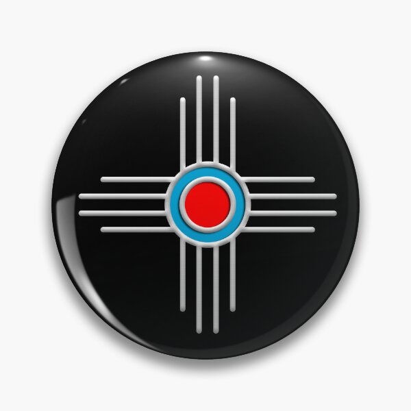 Item preview, Zia Sun, Symbol, New Mexico, Flag designed and sold by nitty-gritty.