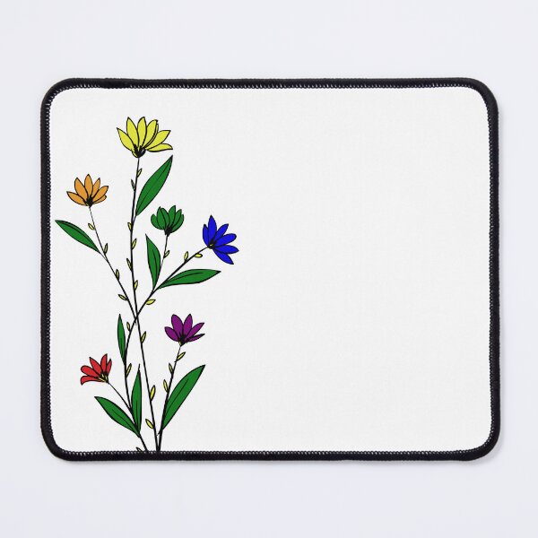 Item preview, Subtle Gay Pride Daisy Sprig designed and sold by failephant-art.