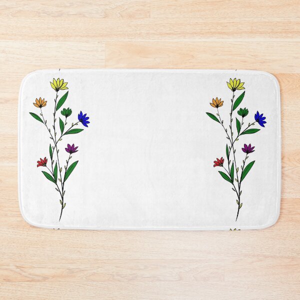 Item preview, Subtle Gay Pride Daisy Sprig designed and sold by failephant-art.