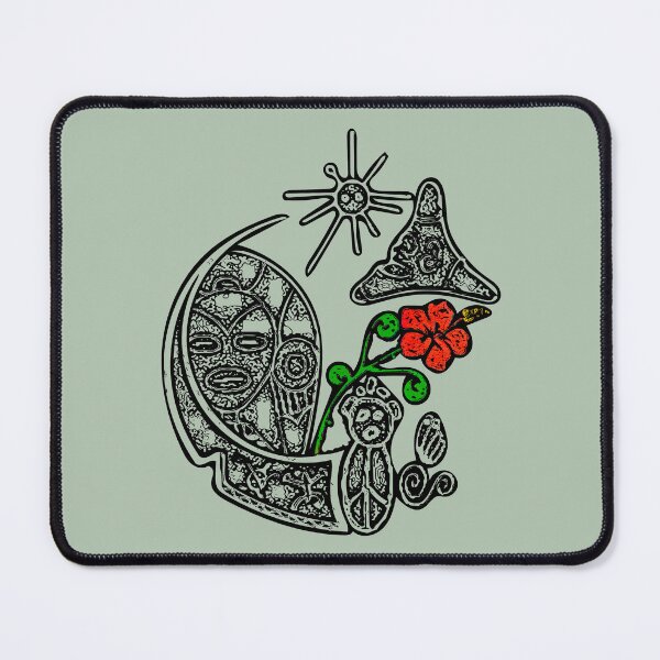Item preview, Atabey Indigenous Taino Symbols Puerto Rico designed and sold by SoLunAgua ..