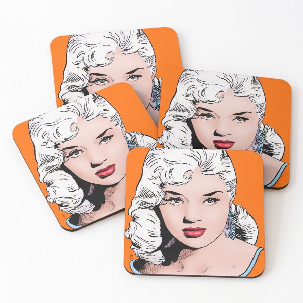 Aperçu de l'œuvre Diane Dors. créée et vendue par Frankie Doodles!.