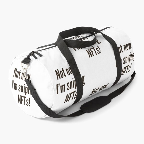 Item preview, Not now, I'm sniping NFTs! designed and sold by NonStopFlights.