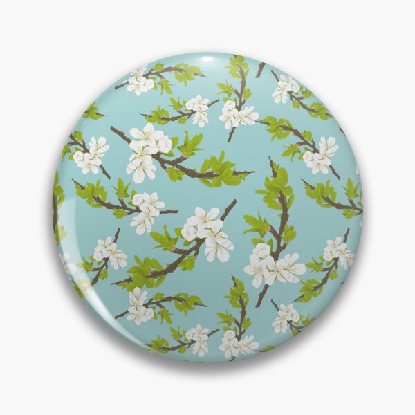 Item preview, Almond Tree light blue designed and sold by Sanna Kuusimurto.