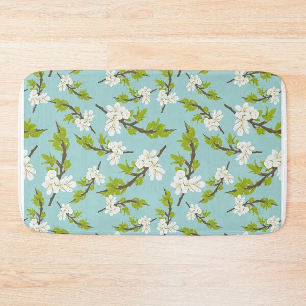 Item preview, Almond Tree light blue designed and sold by Sanna Kuusimurto.